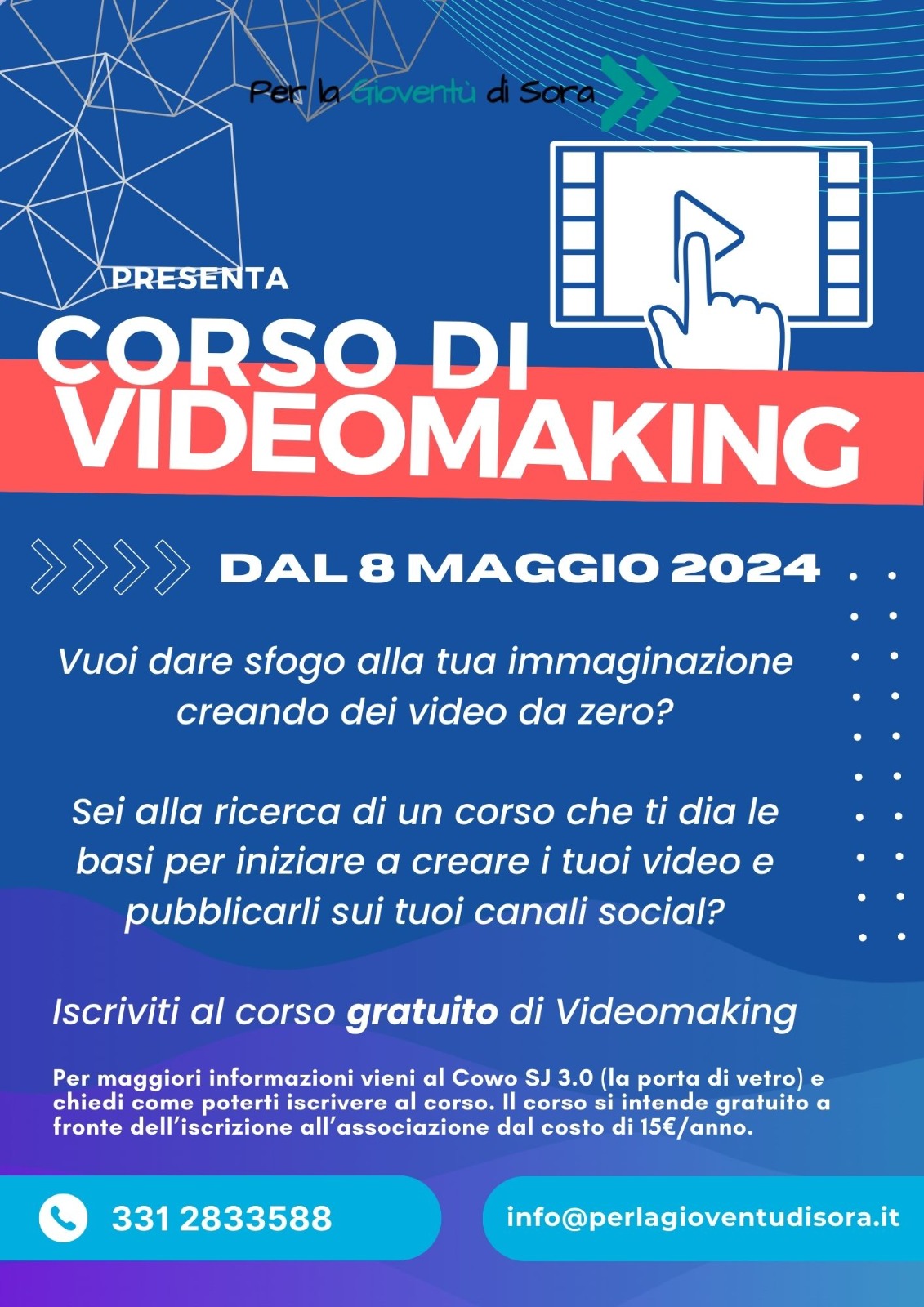 Corso gratuito di Videomaking